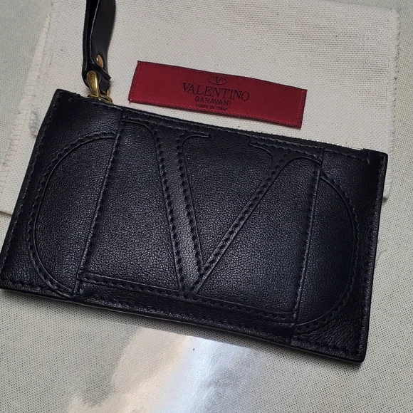 Valentino Coin/Card Holder wallet - Picture 1 of 5